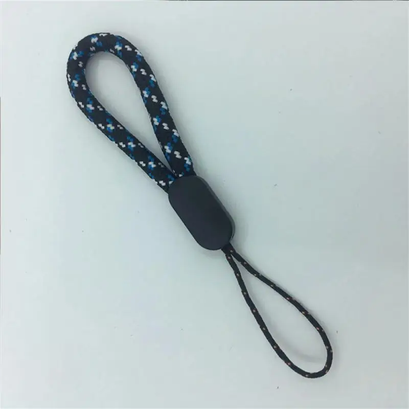 Hand Wrist Lanyard String Short Grip Lanyard Mobile Phone Strap for USB Flash Drive Keychain ID Badge Holder Hang Rope