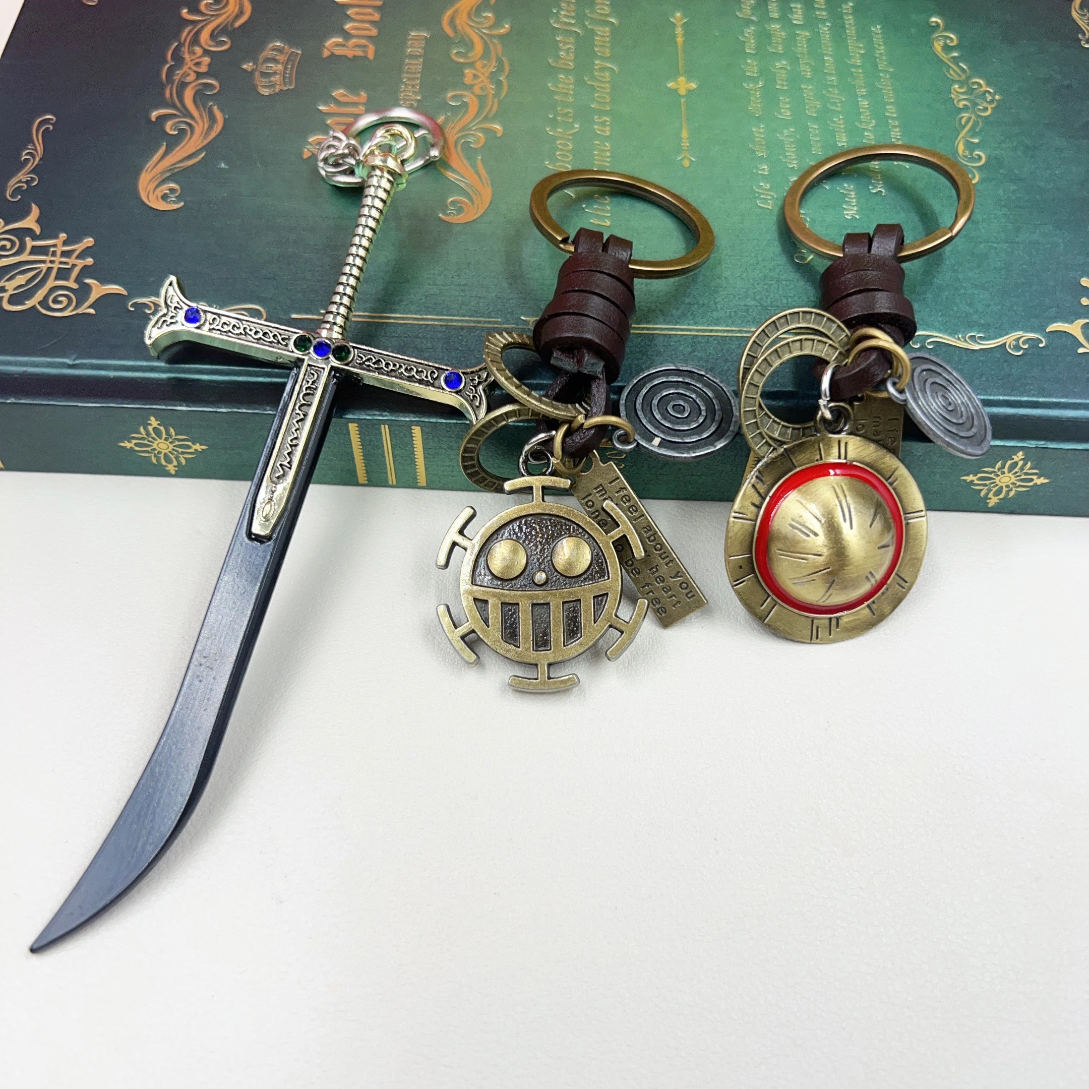 

24cm Night Dracule Mihawk OP Anime Peripherals All Metal Cross Blade Black Sword Weapon Model for Boy Kid 1/6 Doll Equipment