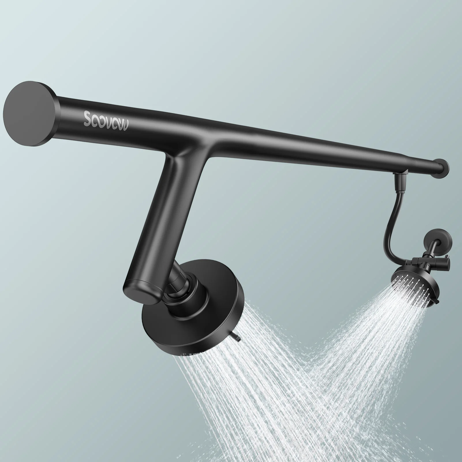 Luxury Dual Shower Head System for Couples