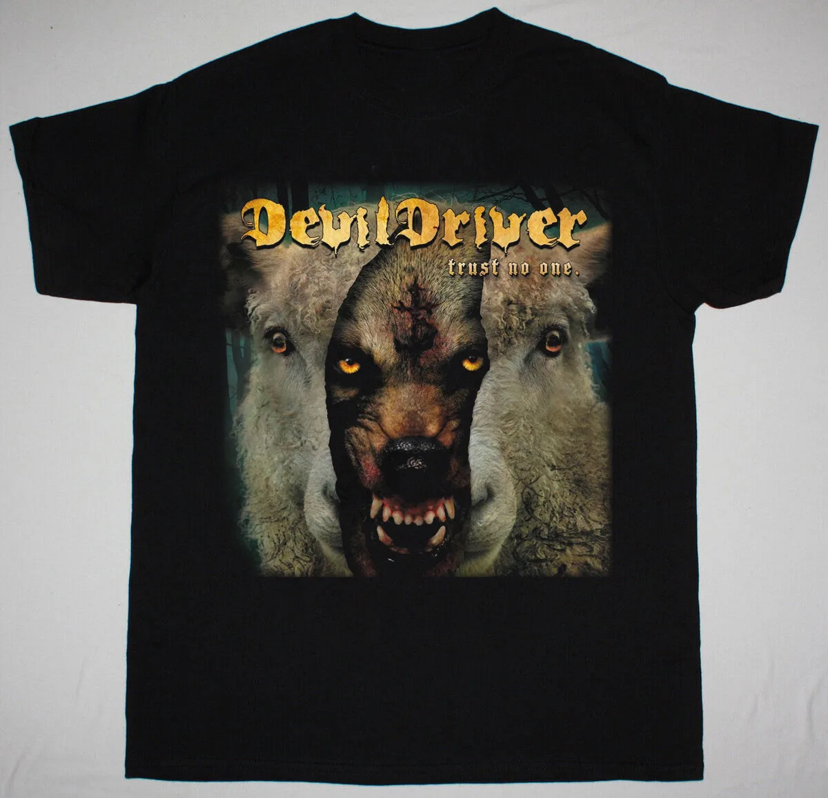 DevilDriver – Trust No One Gift For Fan Black All Size S to 5Xl Shirt QQ1150