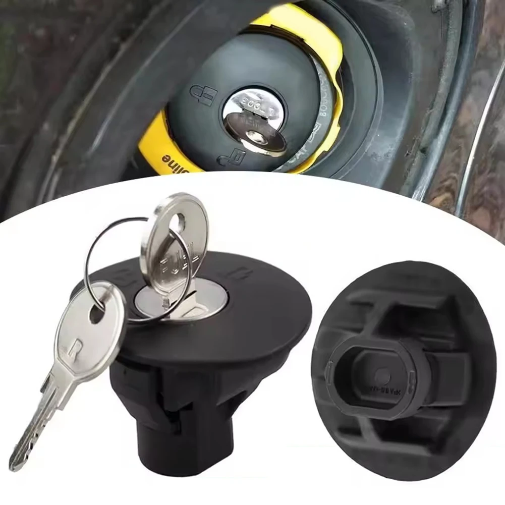 Fuel Tank Plug Cap,8u5z9c268b Locking Gas Cap,Plug Cap With 2 Keys,Heavy-Duty Durability Car Accessories,For Fords F-150s