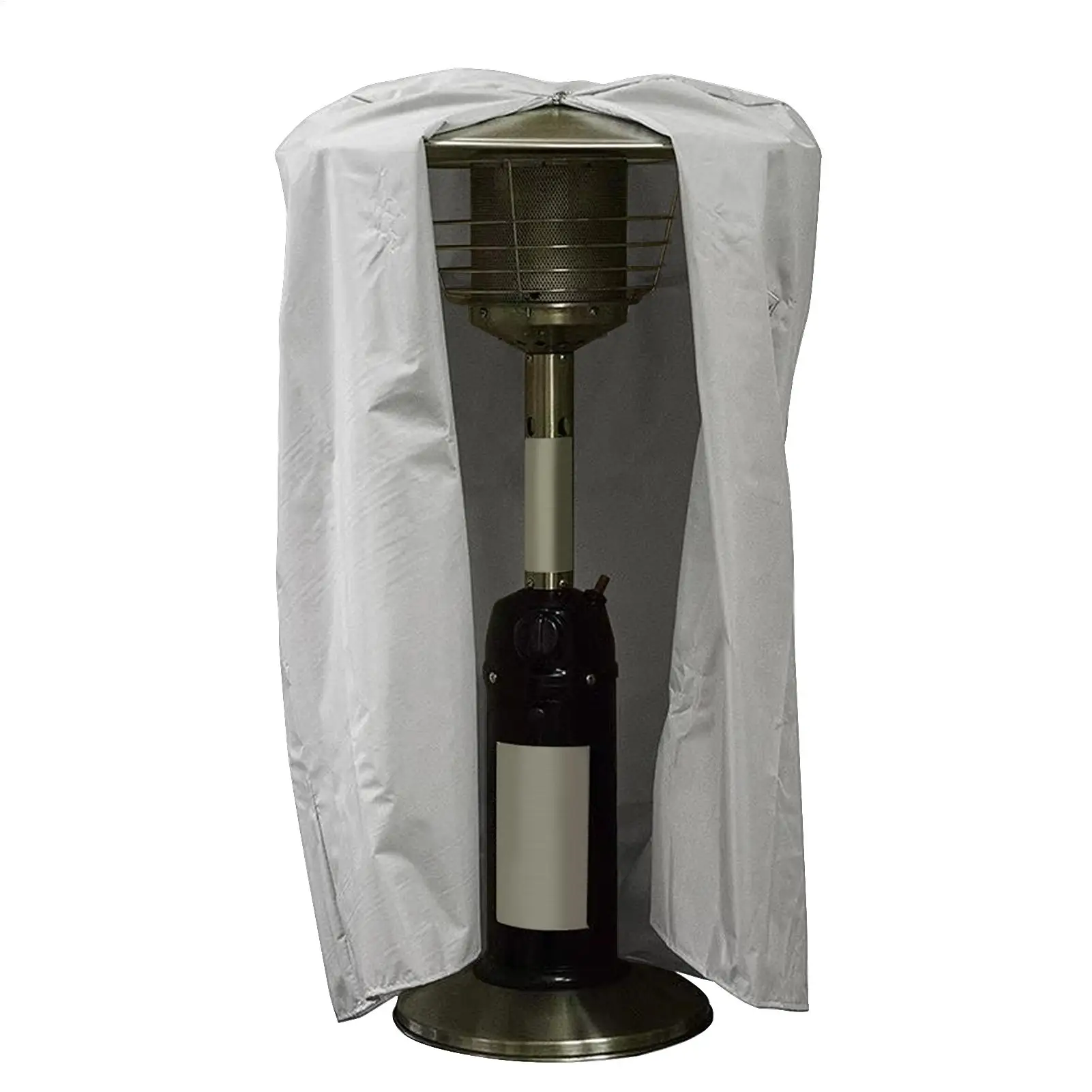 

Patio heater cover Heating Cover Water-Resistant 420D Oxford Full Protection Vertical UV Rsistant Shield Outdoor Chiminea Cover