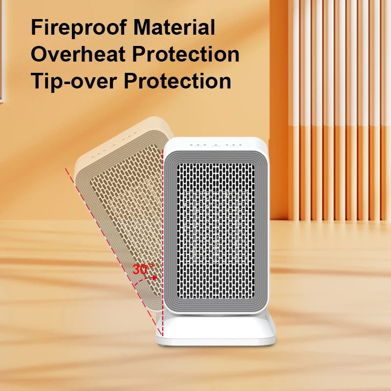 Xiaomi Youpin Heater Electric Heater Low Consumption Vertical Heating Fan Safety Overheating Protection Silent Small Hand Warmer