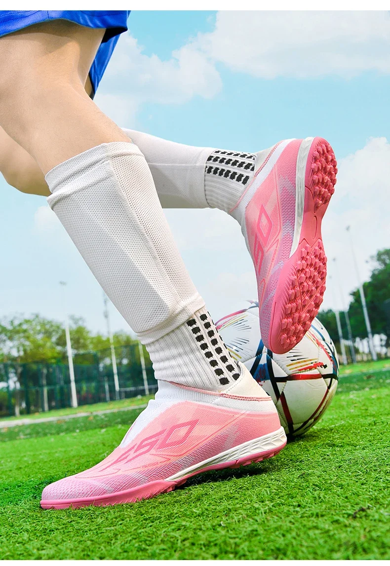 Herren Original Fußballschuhe Hochwertige Atmungsaktive Ultraleichte Profi-Fußballschuhe für Spielfeld und Training – Detail 30