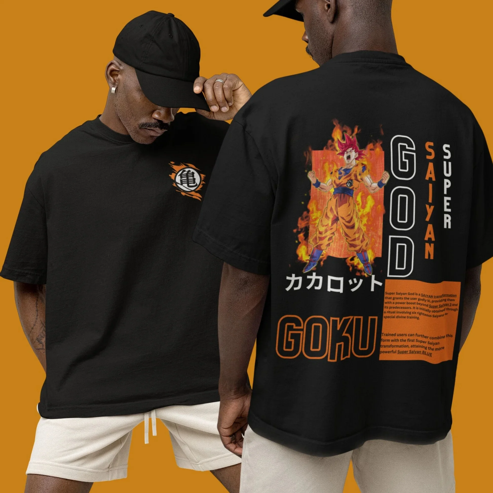 تي شيرت قطني مطبوع عليه دراغون بول أنيمي للرجال والنساء تي شيرت Harajuku Trend Fashion كبير الحجم ملابس أنيمي الطرفية تي شيرت #1