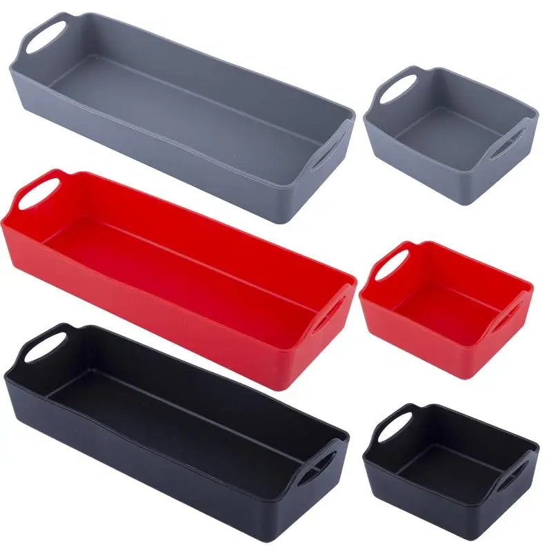 

Air Fryer Silicone Liners Set Of 4 Baking Tray Pan In Silicone Kitchen Cooking Necessities Easy To Hold Baking Trays For Hot