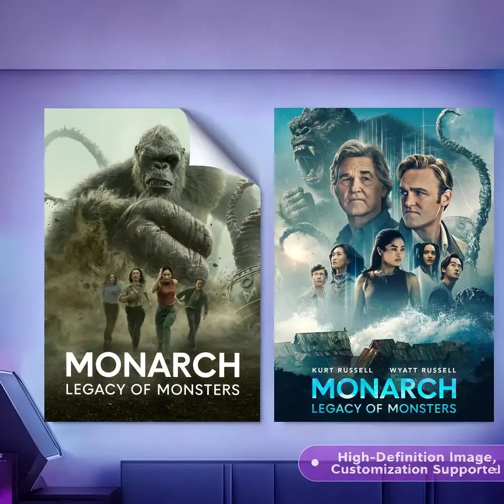 Bold TV Series Monarch Legacy of Monsters Painting Calligraphy HD Canvas Poster Crease Free Waterproof All Space Wall Decor