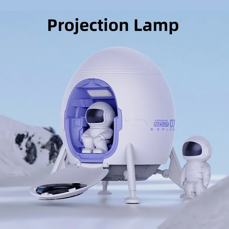 

Aurora Galaxy Astronaut Projector LED Night Light Kids Room Party Decor Speaker Colorful Projector Lamp Child Christmas Gifts