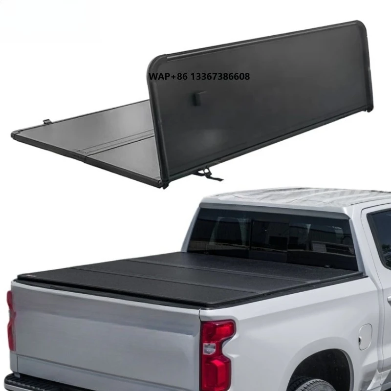 

Custom Pickup 6.7 ft Trunk Lid Hard Tonneau Cover Truck Tri Fold Bed Covers