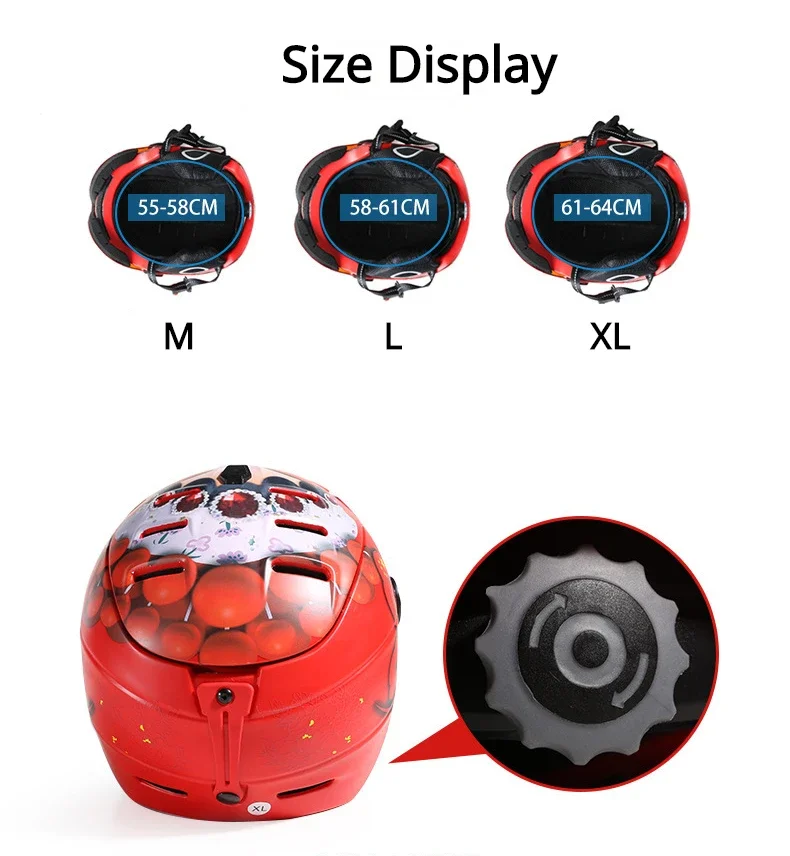 남녀공용 스키 헬멧, 일체형 안전 전문 헬멧, 야외 스포츠 사이클링 스키 아이스 스케이팅 헬멧, 고품질