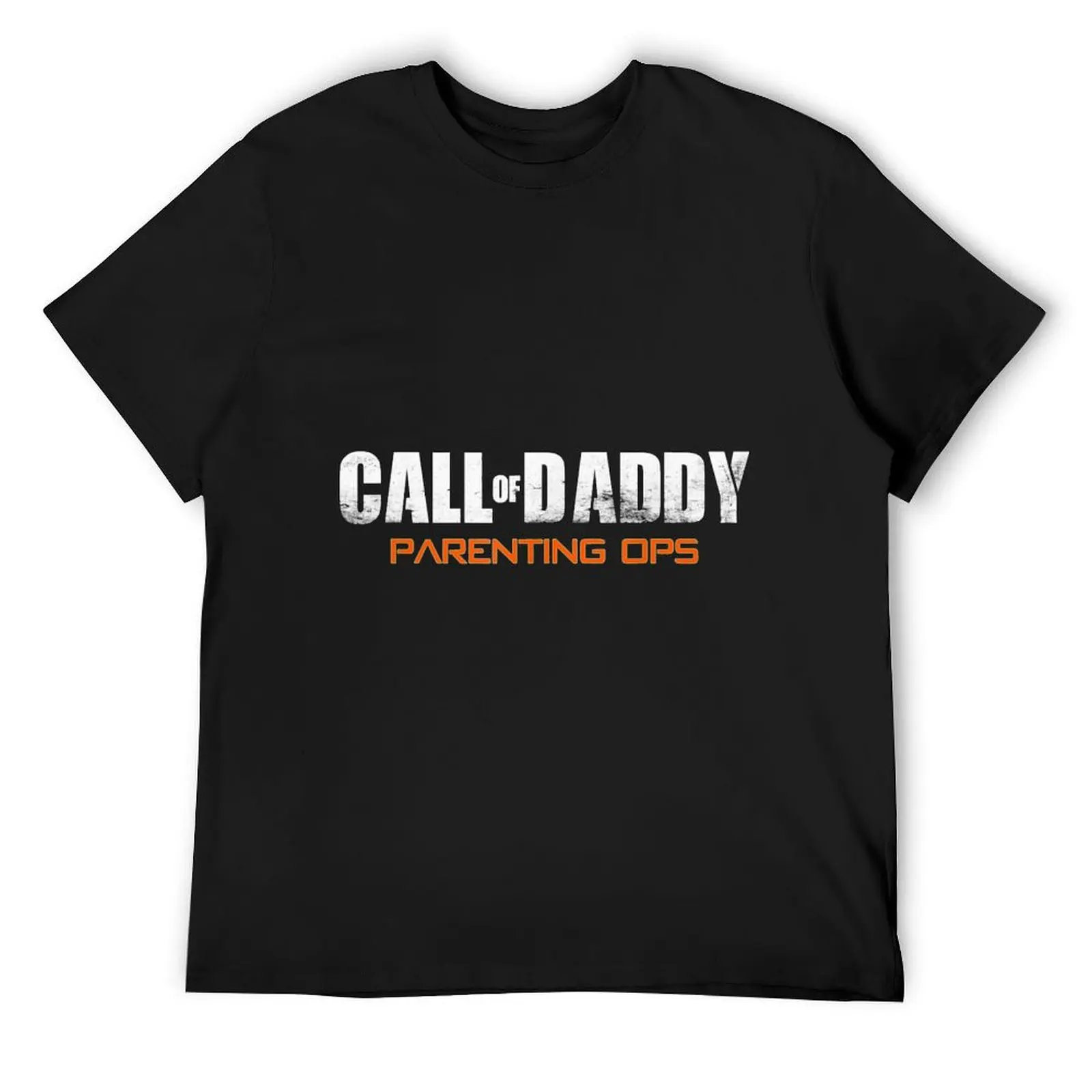 

Call of Daddy Parenting Ops T-Shirt oversized graphic shirts valentines clothes Luxury man Men's t-shirts