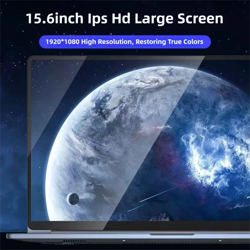 كمبيوتر محمول للألعاب IPS Intel N5095 مقاس 15.6 بوصة، كمبيوتر محمول محمول، 16 جيجابايت، 32 جيجابايت DDR4، 512 جيجابايت، 1 تيرا بايت SSD Windows11، صفقات لوحة المفاتيح بإضاءة خلفية
