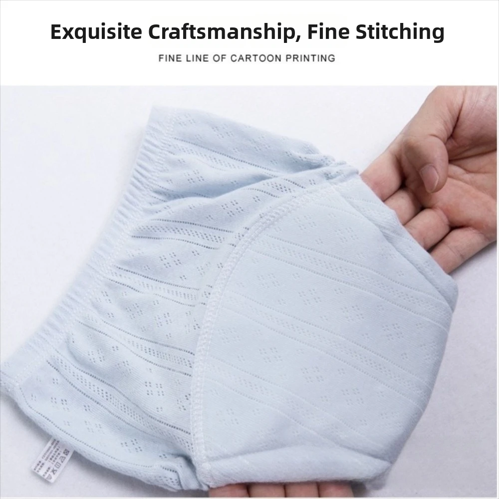 New Breathable Washable Diaper Absorbent Reusable Cloth Diapers Leakproof Training Pants for Newborn