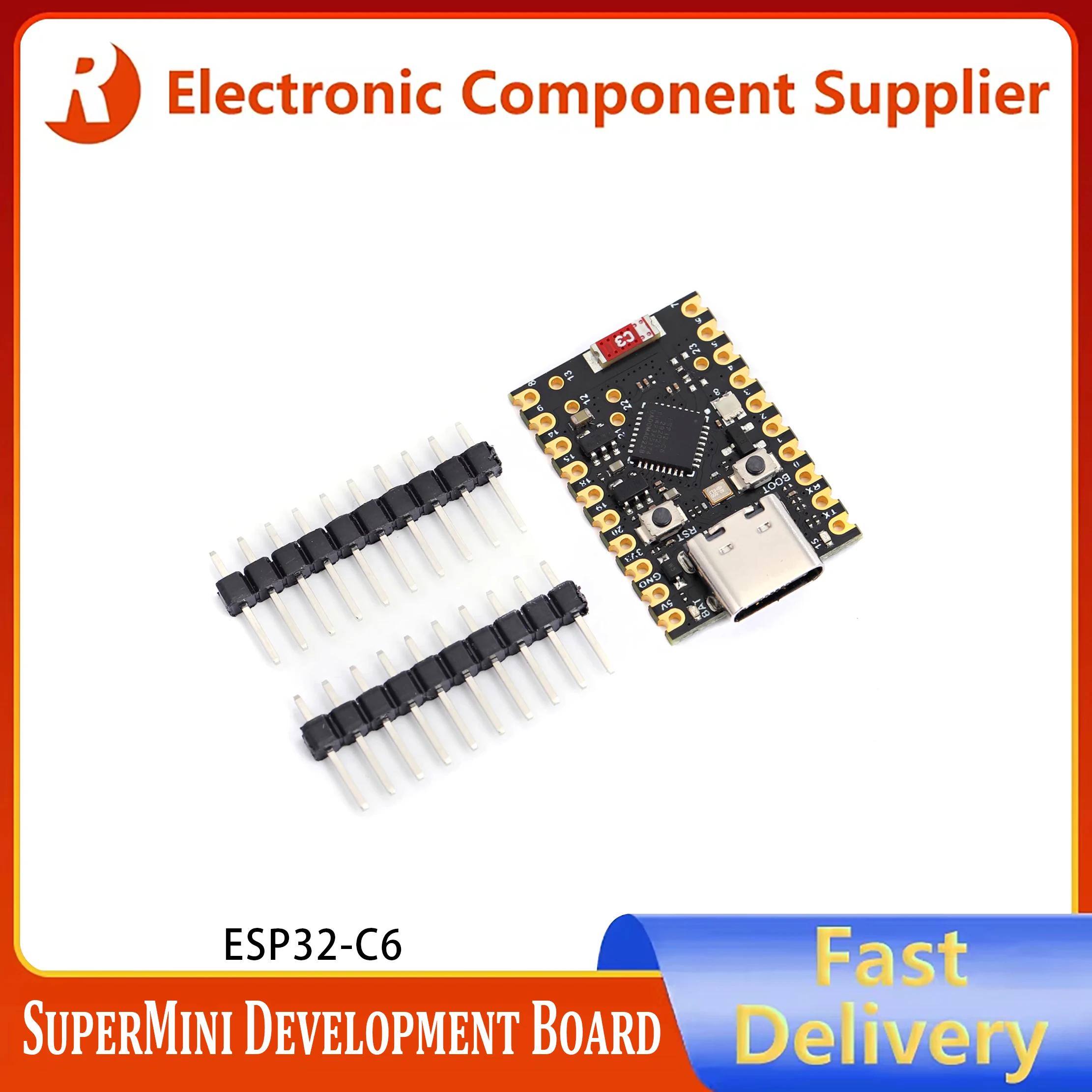 ESP32-C6 SuperMini Development Board Microcontroller Programming Learning Controller Core Board