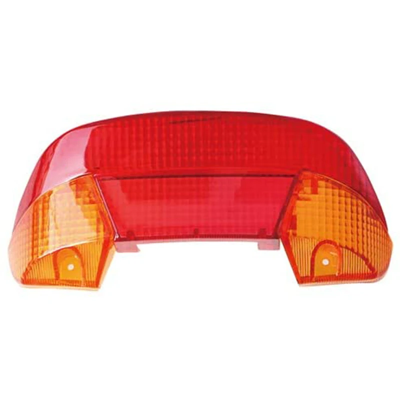 for AF27/AF28 Motorcycle Scooter Rear Brake Light Cover Tail Light Glass Cover Taillight Cap Red