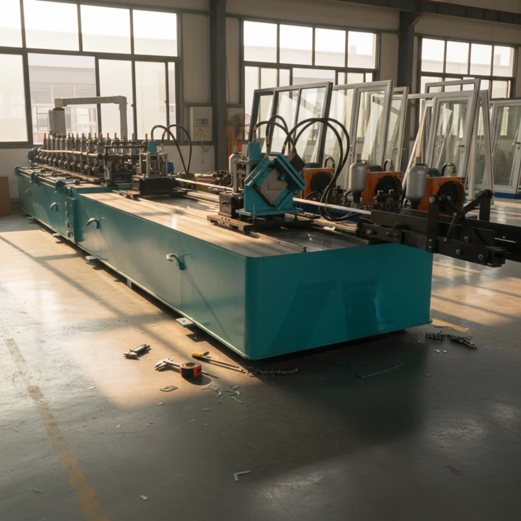 Full Automatic Light Gauge Steel Keel C U Channel Drywall Steel Frame Purlin Machines Metal Stud and Track Roll Forming Machine