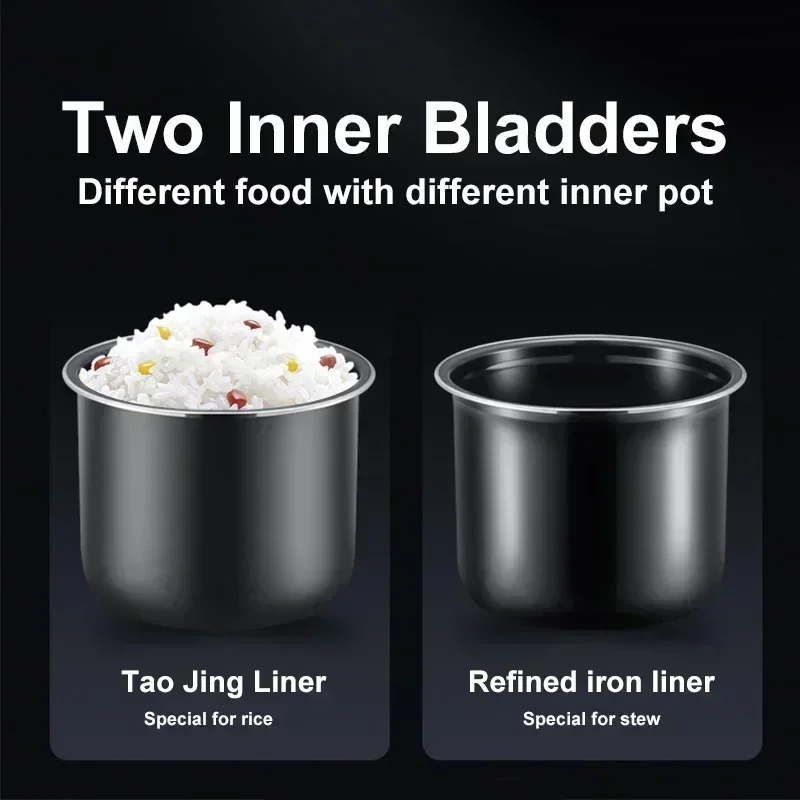 5L Electric Pressure Cooker High Volume High Quality Electric Rice Cooker Graphic Display Multifunction Menu Electric Cooker new