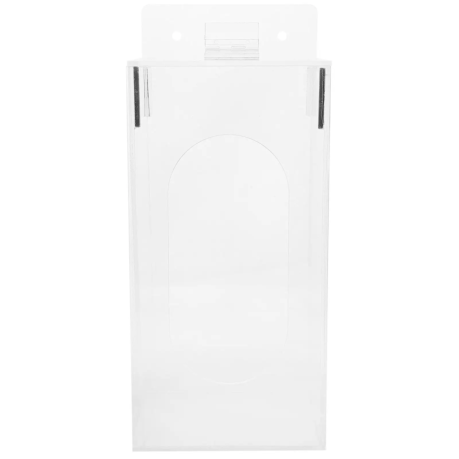 

Wall Mount Glove Dispenser Acrylic Face Mask Face Mask Holder Glove Organizer Hospital Storage Wall Gloves Holder Rack
