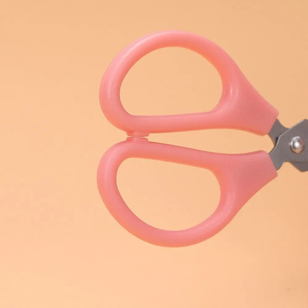 10pcs Stainless Steel Mini Scissors Candy Color Multifunctional Handcraft Scissor Handmade Tools Minimalistic