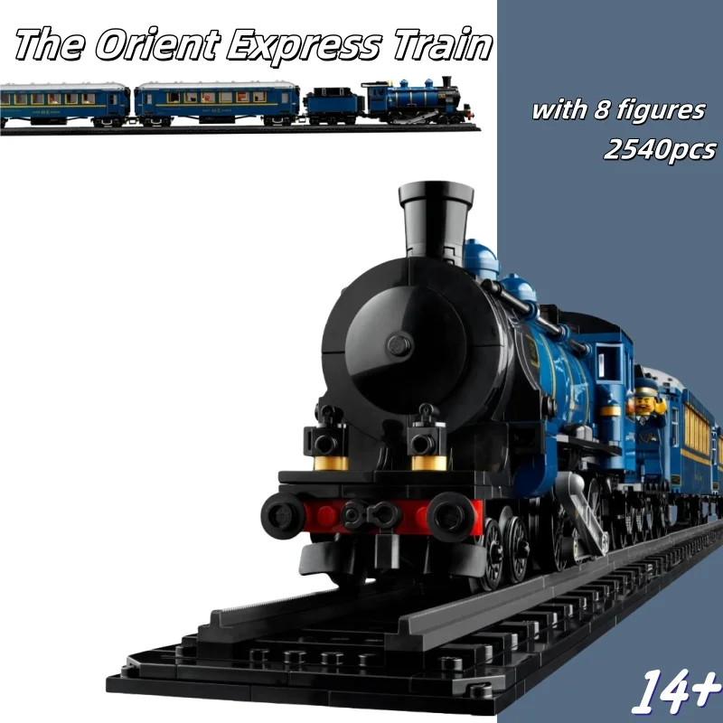 

2025 НОВЫЕ идеи Экспресс-поезд 140-летие роскошный поезд Кирпичи DIY Для детей Праздничные товары для вечеринок Подарки на день рождения