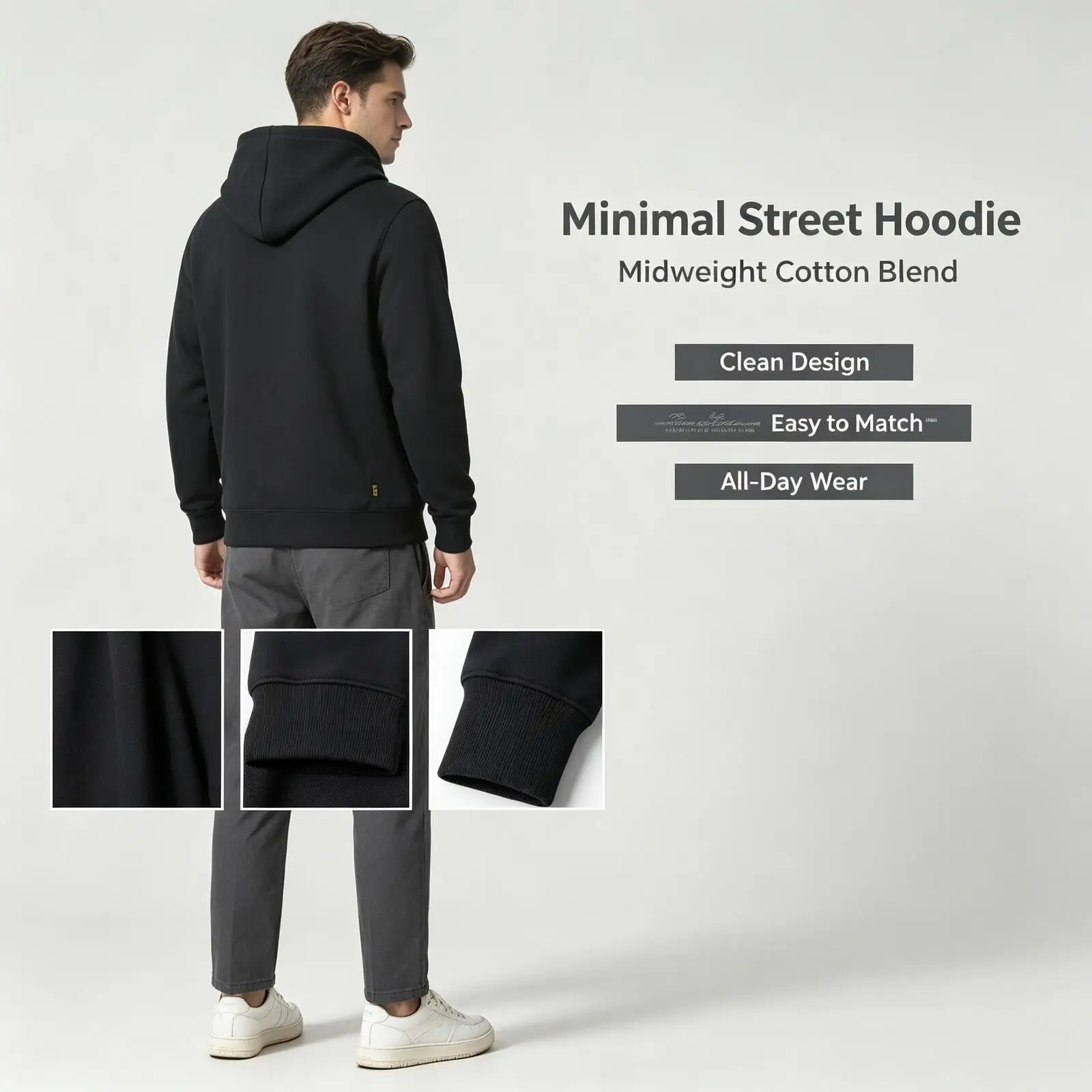 Under Armour Men's Sportswear Fashionable Hooded Sweatshirt Comfortable Skin-Friendly Casual Pullover Top 6013061-001