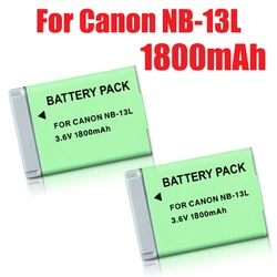 Original 1800mAh nb-13l Batteries For Canon Powershot G5X G7X G9X G7X Mark II SX620 HS SX720 HS SX730 HS G9X Mark II  SX740 HS