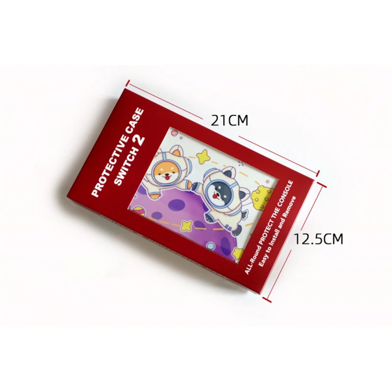 Etui ochronne na Switch 2 (2025), urocza osłona z twardego TPU z motywem Picacho, odporna na zarysowania, amortyzująca wstrząsy dla Nintendo Switch 2 — zdjęcie produktu 4