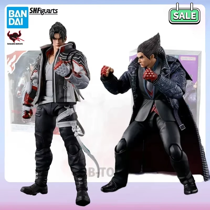 In Stock BB Bandai Original box S.H.Figuarts SHF Tekken 8 Kazuya Mishima full action anime pvc model kit finished toy gift