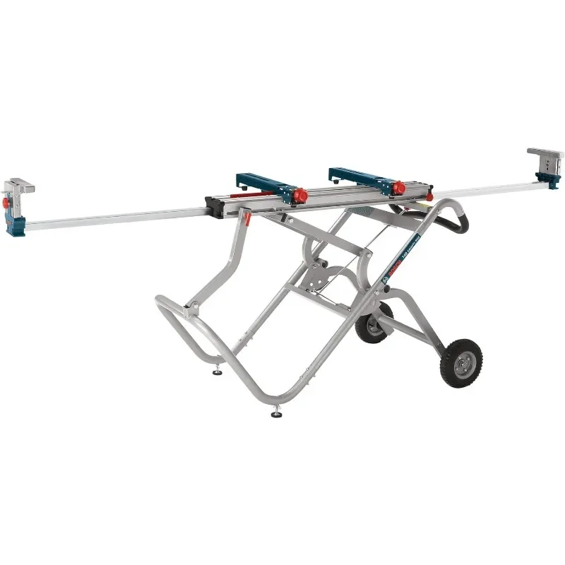 Portable Gravity-Rise Wheeled Miter Saw Stand T4B