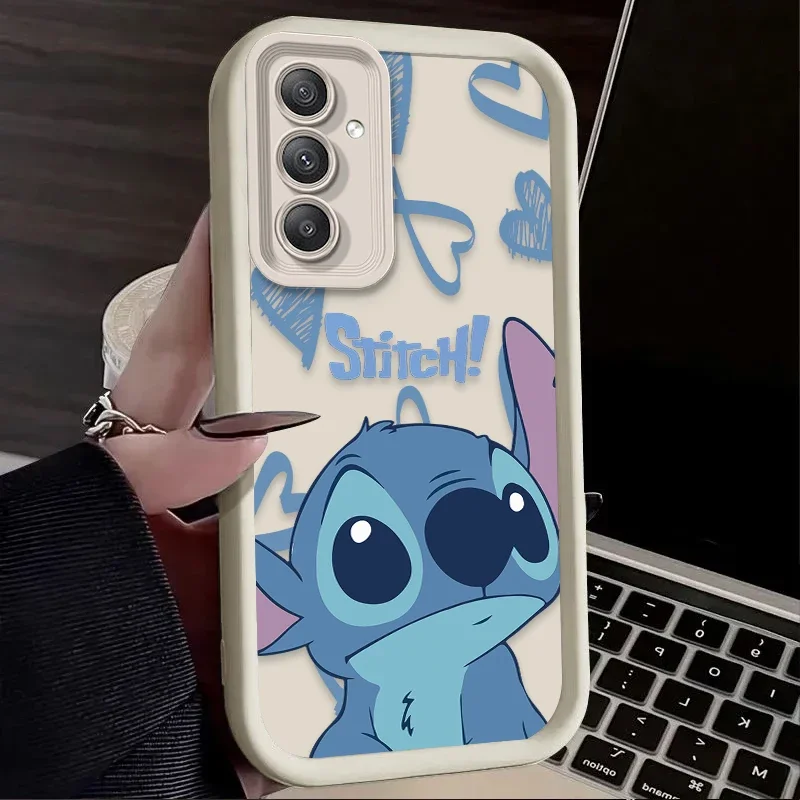 ديزني غرزة الملاك كولب حقيبة لهاتف سامسونج غالاكسي A54 A05 A05S A34 A24 A14 A53 A33 A23 A13 A52 A52S A32 A22 A12 A71 A51 A31 A50 #4