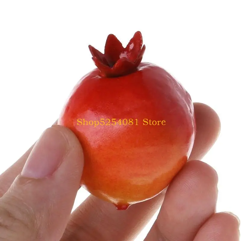 AXYC 20pcs Simulation Artificial Pomegranate Fake Fruit Home Party Decor