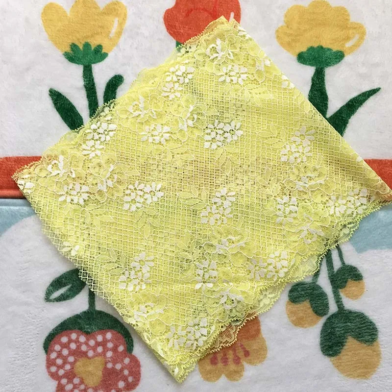20 ярдов/лот, желтая эластичная эластичная кружевная отделка, подол юбки для одежды, аксессуары, платье, швейные кружева, свадебное нижнее белье