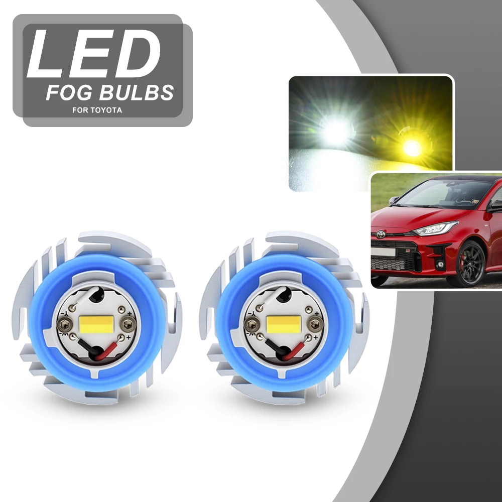 Fits For 2019+ Toyota Corolla E210/Corolla Hatch 2022+ Corolla Cross L1B L1 Canbus Switchback LED Driving Fog Lights Upgraded