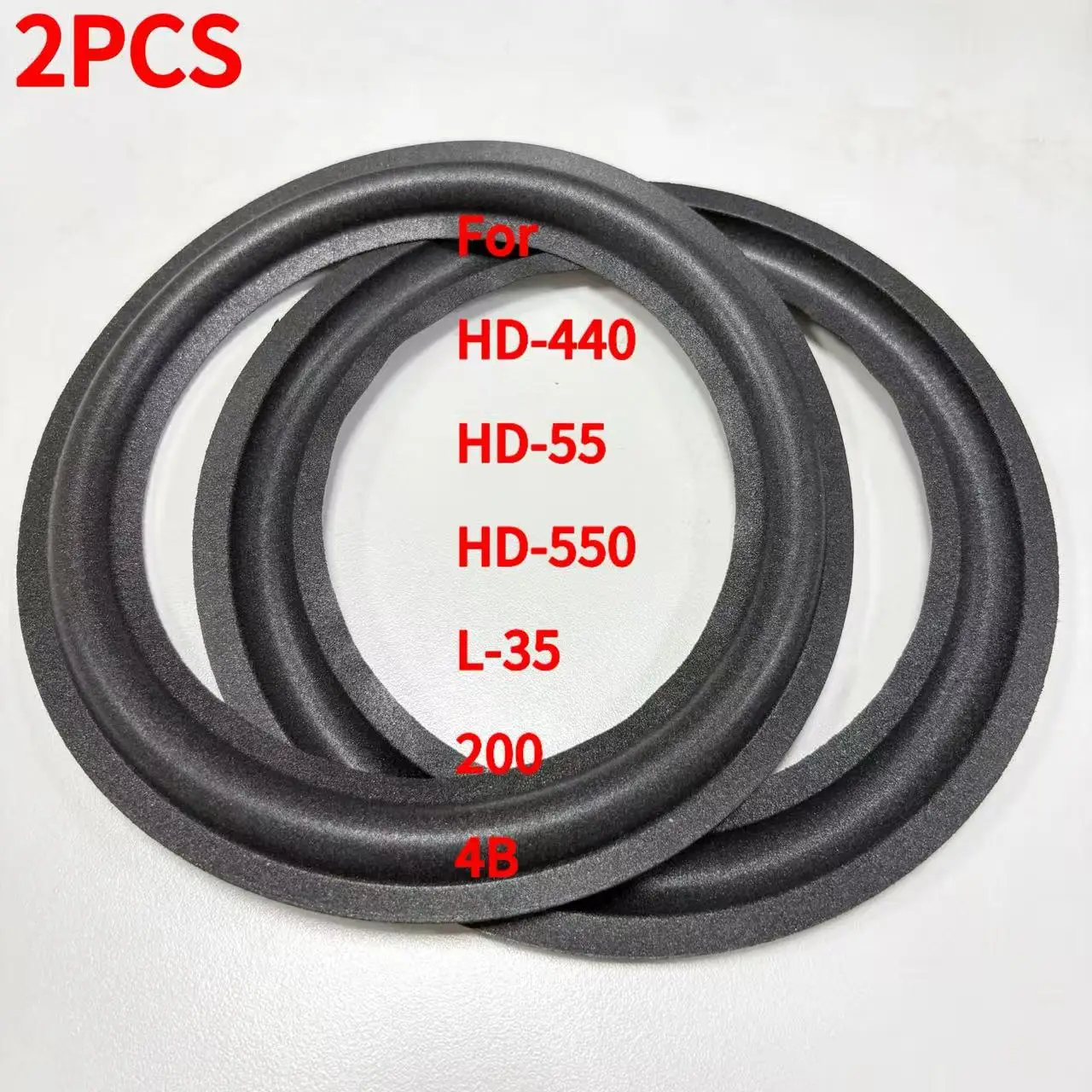 For Marantz HD-440 HD-55 HD-550 L-35 200 4B Speaker Foam Repair Folding Edge Ring （2PCS）