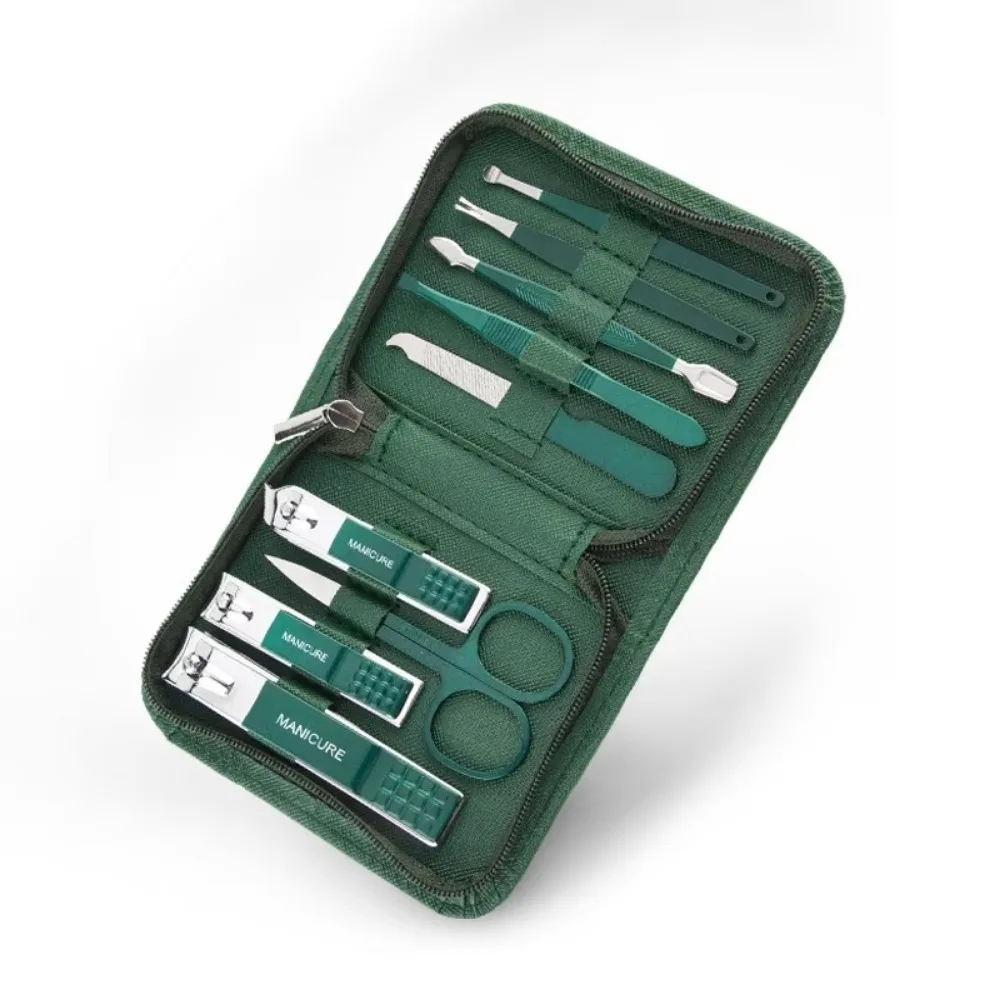 

New 9-piece Nail Clipper Set Stainless Steel Nail Pliers Manicure Nail Nail Exfoliating Tools Personal Care