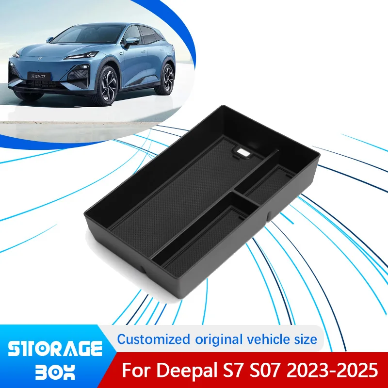 

For Deepal S7 S07 2023 2024 2025 Armrest Box Car Supplies Center Console Interior Modification Storage Auto Tools Accessories