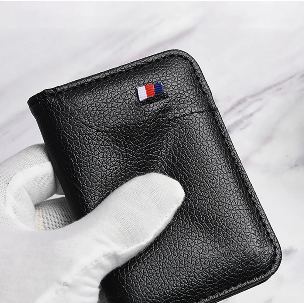 Porte-cartes Portable mince, nouveau Style, noir/café, Durable, Anti-démagnétisation, unisexe, essentiel quotidien pour cartes de crédit/de crédit