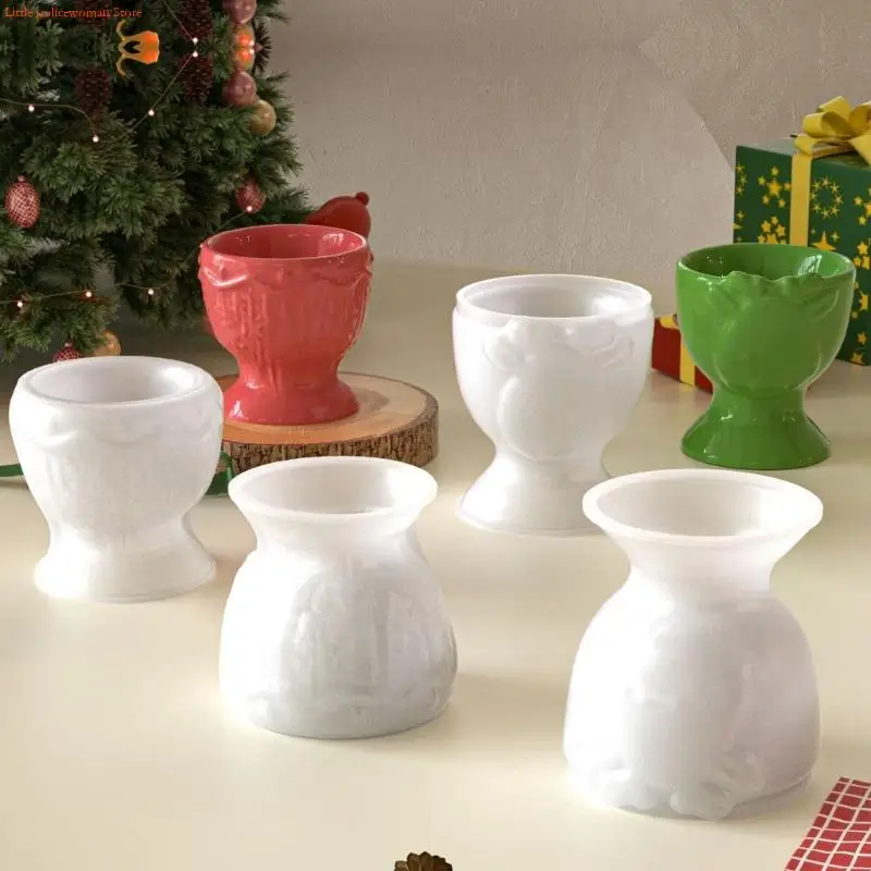 قالب سيليكون كروشيه F92D لأطباق الحلوى اليدوية وأدوات تزيين المنزل #1