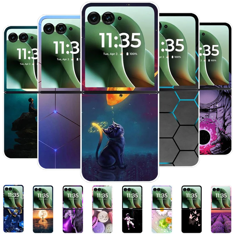 

Hard PC Cover For Motorola Moto Razr 60 Ultra 5G ShockProof Phone Case For Motorola Razr Ultra 2025 Back Clear Cover Coque Funda