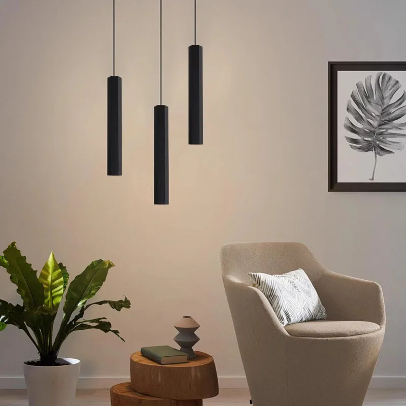 Decoração moderna para casa luzes led pingente luz lâmpadas para escada lustres para sala de estar pendurado luz iluminação interior