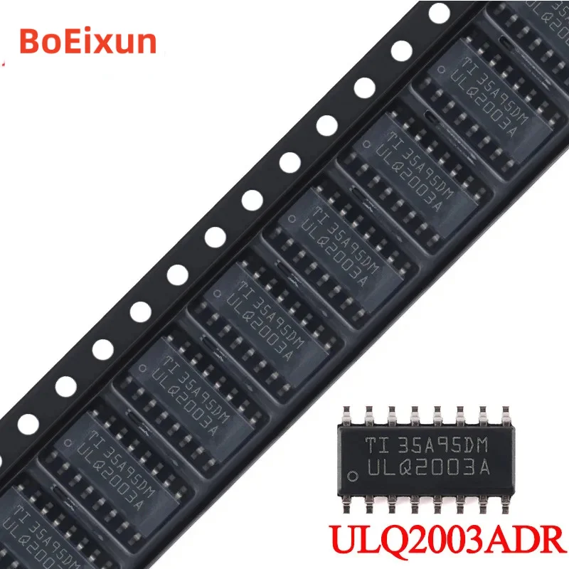 10Pcs/5pcs ULQ2003ADR ULQ2003A ULQ2003AD ULQ2003 2003 2003A SOIC-16 7-channel Darlington Transistor Array Chip IC