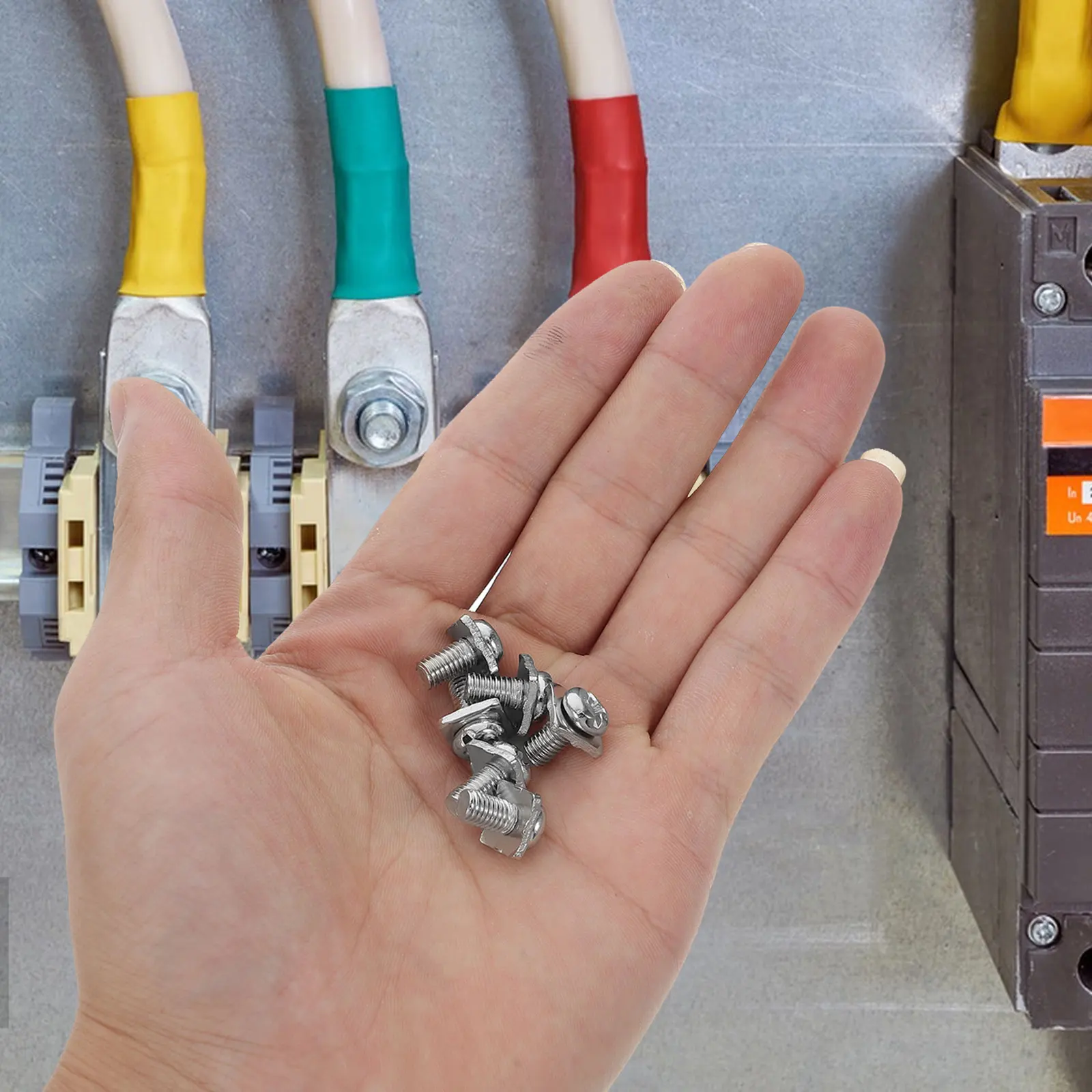 

High Performance Nickel Plated Square Pad Terminal Screws For Easy Installation In Switchboards And Connectors