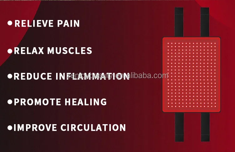 متوفر في المخزون، محمول مدمج في بطارية الضوء الأحمر، علاج الخيل، علاج الحصان، يلتف بطانية العلاج بالأشعة تحت الحمراء لخيول الخيول B #4