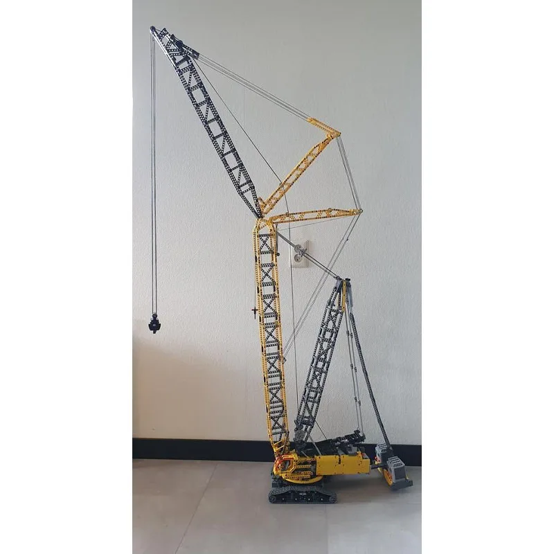 

MOC-39663 Новый кран LR 11000, штабелируемый блок высокой сложности, модель 3851, детали MOC, креативная детская игрушка на день рождения для мальчиков, подарок