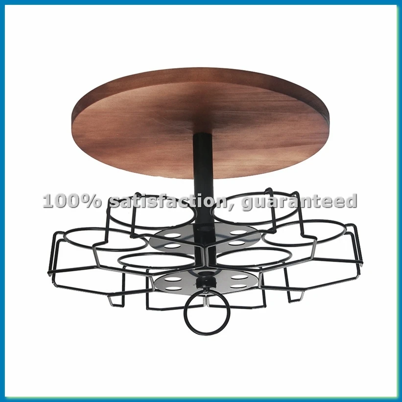 

Органайзер для бутылок для воды на 40 унций, вращающийся держатель, органайзер для стаканов, коричневый-A69M