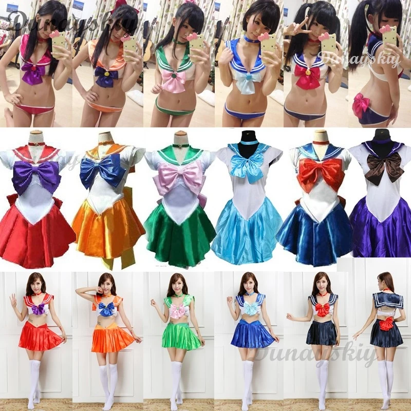 

Аниме Сейлор костюмы для косплея аниме фигурка Луны платье Vestido костюмы на Хэллоуин для женщин костюм парик Лоли одежда вечерние униформа