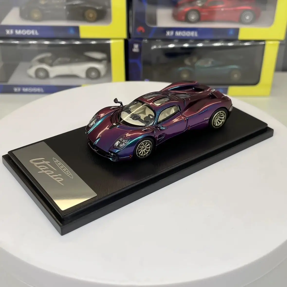 

XF MODEL 1:64 Pagani Utopia Supercar Alloy Car Diecasts & Toy Vehicles Car Model Miniature Scale Model Car For Children