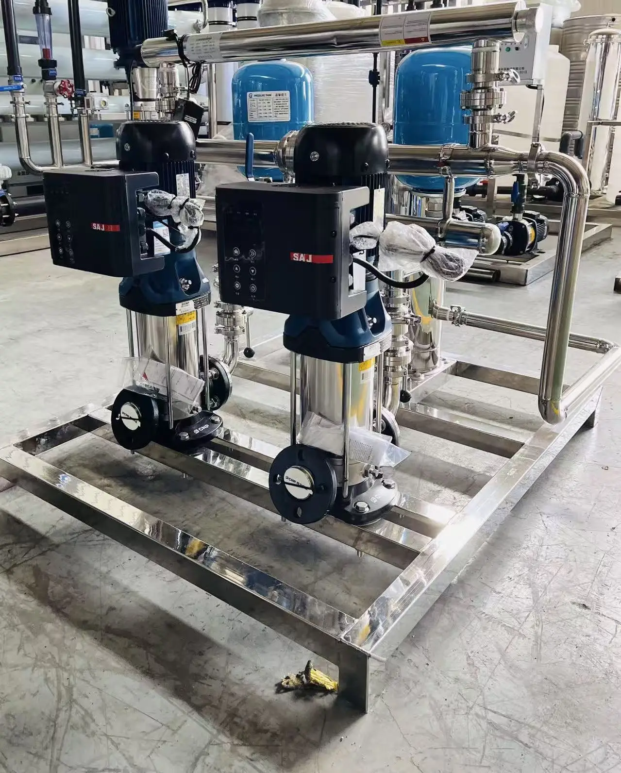 1-Year Warranty Secondary Water Supply Equipment with Constant Pressure Feature