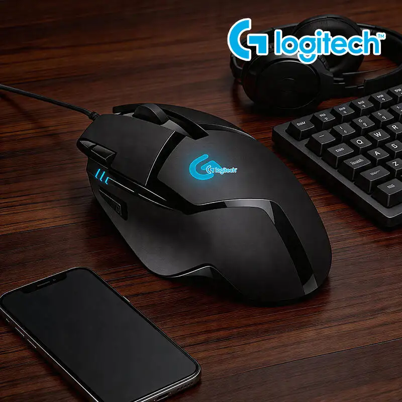 

Мышь Logitech G402 Hyperion Fury: 20 млн нажатий, 500 IPS, 8 кнопок, противоскользящая, для повседневной и соревновательной игры