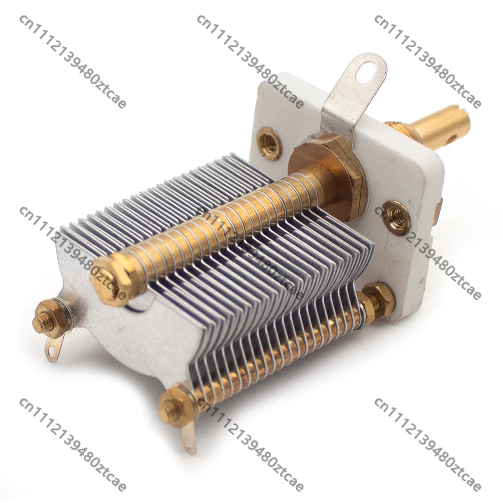 RF High Voltage Air Variable Capacitor 10-270pF 1000VDC Ceramic Single for Small Loop Antenna